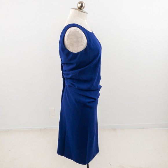 Jil Sander 8/10 Minimalist Gathered Sheath Dress - Picture 3 of 15